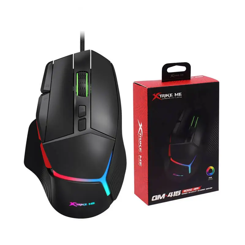 Xtrike Me GM-415 (9 Buttons) RGB Wired Gaming Mouse