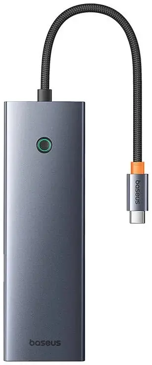 Baseus UltraJoy Series 10-Port HUB Type-C to HDMI4K@60Hz*1 + VGA*1 + USB 3.0*3 + PD*1 + RJ45*1 +
SD/TF*1 + 3.5mm*1)
